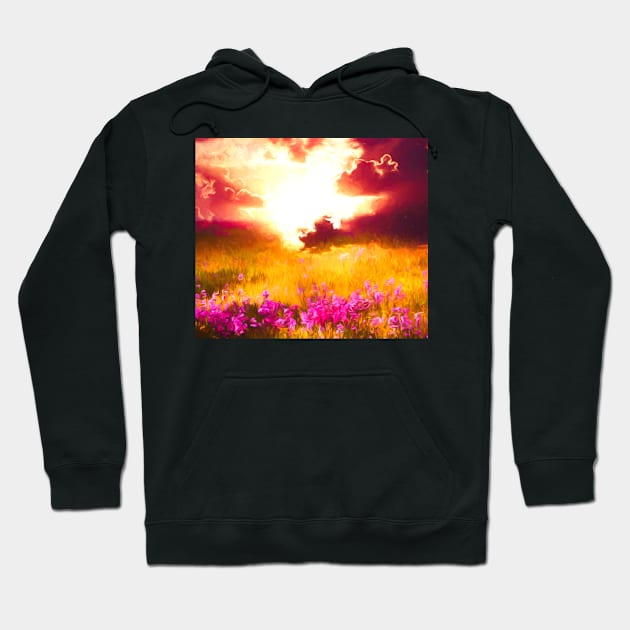 Sky explosion Hoodie by jasminaseidl